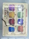 Magnetic pen and ball movement color classification science and education intelligence children's toys, early childhood education toys, hot-selling cross-border wholesale toys Specification image